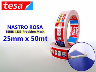 Tesa | NASTRO ROSA PRECISION MASK SENSITIVE 50m X 25mm