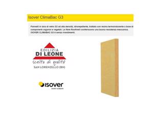 Isover | Pannello in lana di vetro Isover climabac g3 spess 100 0.60x1.20
