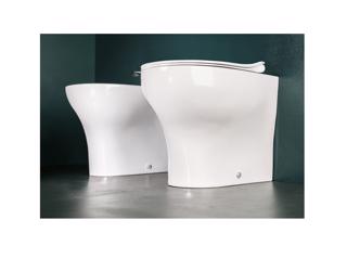 Ceramica althea | Soli Rimless - WC + Copri wc slim